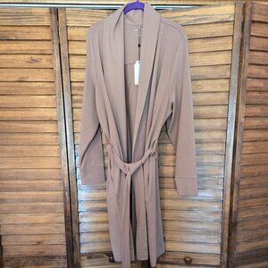 Universal Standard Rachele Lounge Robe in Fawn size 10-12 NWT
